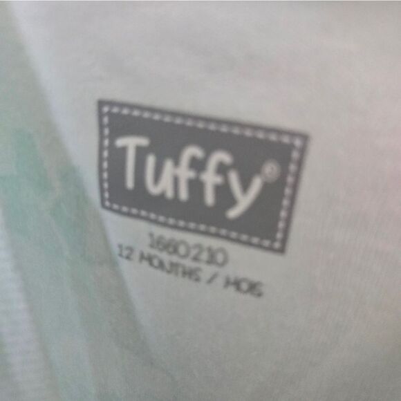 Tuffy Mint Green Elephant Sleeper 12 M - Picture 3 of 4